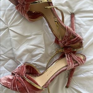 Charlotte Olympia rose pink sandals